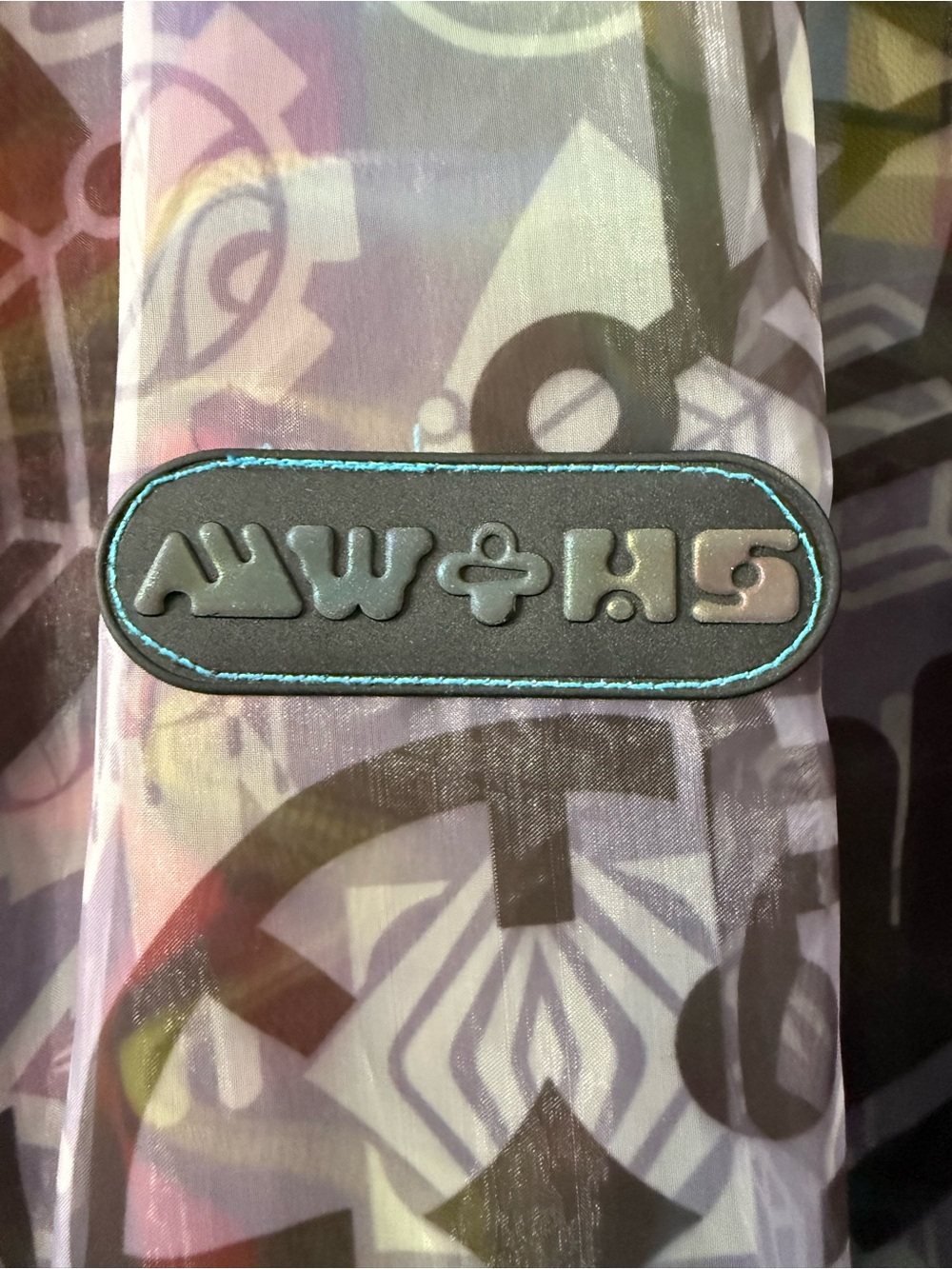 MEOW WOLF Multicolor Sheer Bomber Jacket - Women's - Picture 5 of 6